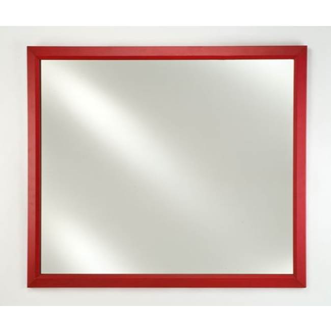Afina Corporation Framed Mirror 24X30 Soho Fluted Chrome Plain