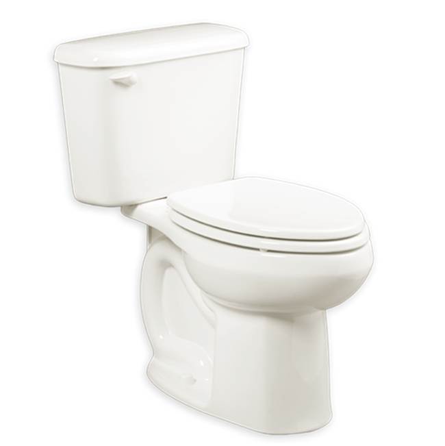 American Standard Colony® Two-Piece 1.6 gpf/6.0 Lpf Chair Height Elongated 10-Inch Rough Toilet Less Seat