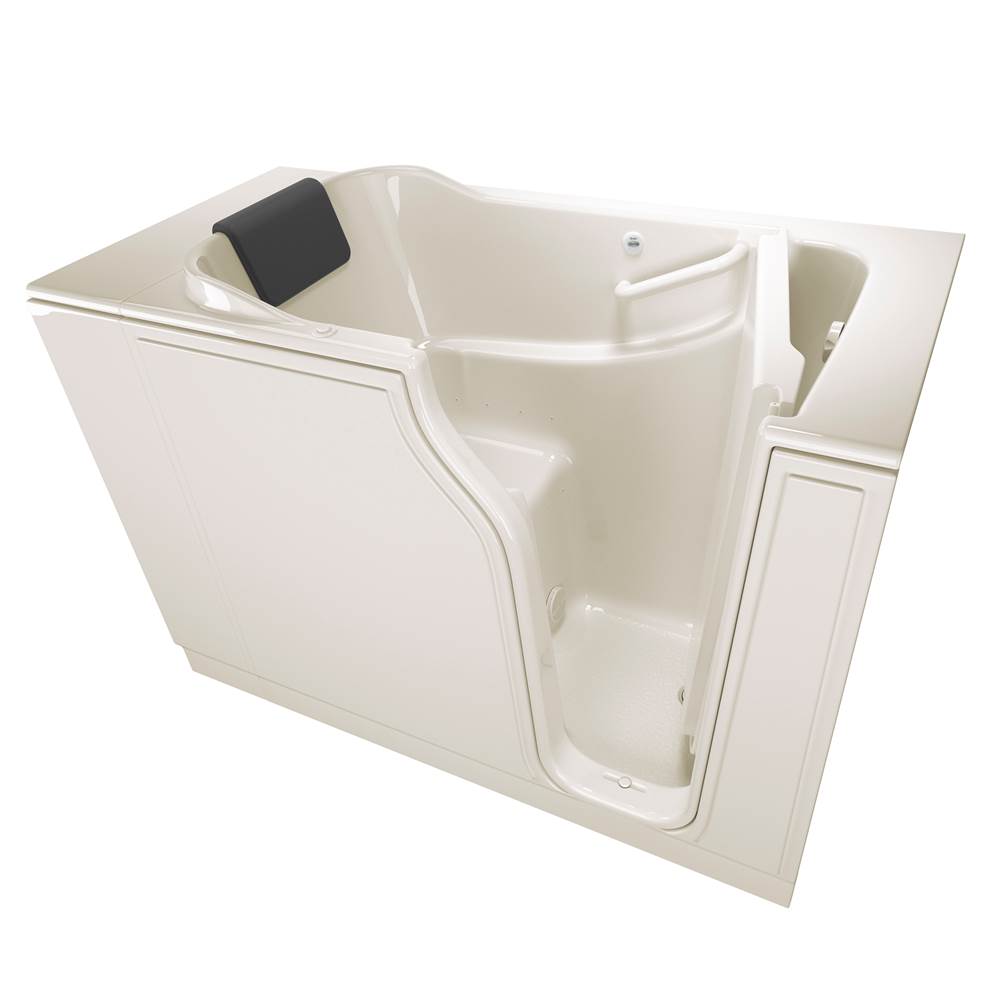 American Standard Gelcoat Premium Series 30 x 52 -Inch Walk-in Tub With Air Spa System - Right-Hand Drain