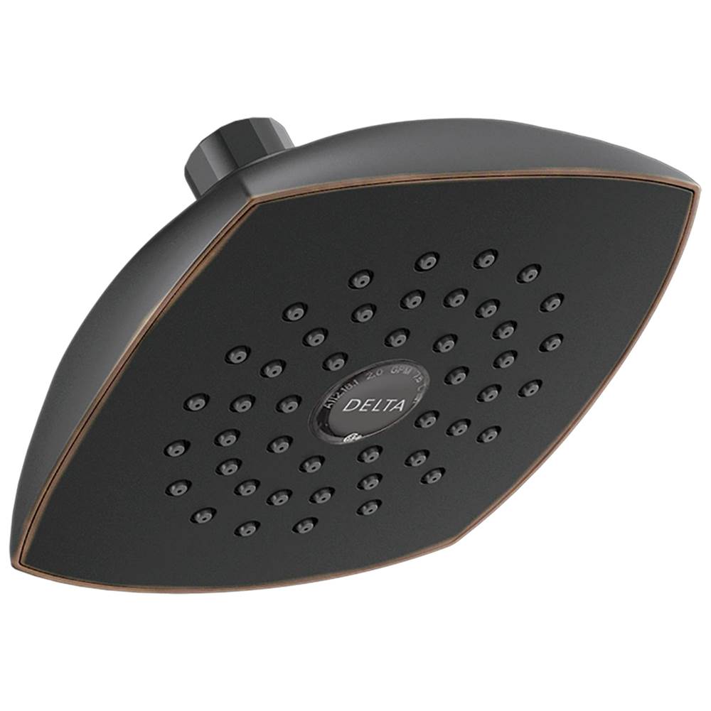 Delta Faucet Universal Showering Components Touch-Clean Raincan Single-Setting Shower Head