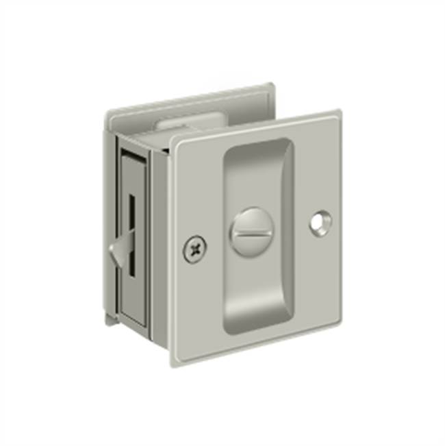Deltana Pocket Lock, 2-1/2'' x 2-3/4'' Privacy