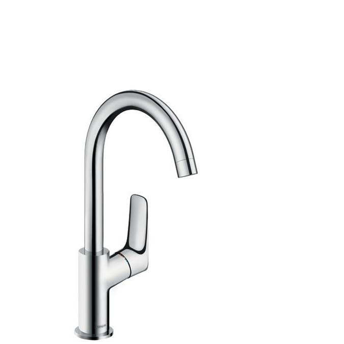 Hansgrohe Logis Single-Hole Faucet 210 with Swivel Spout and Pop-Up Drain, 1.2 GPM in Chrome