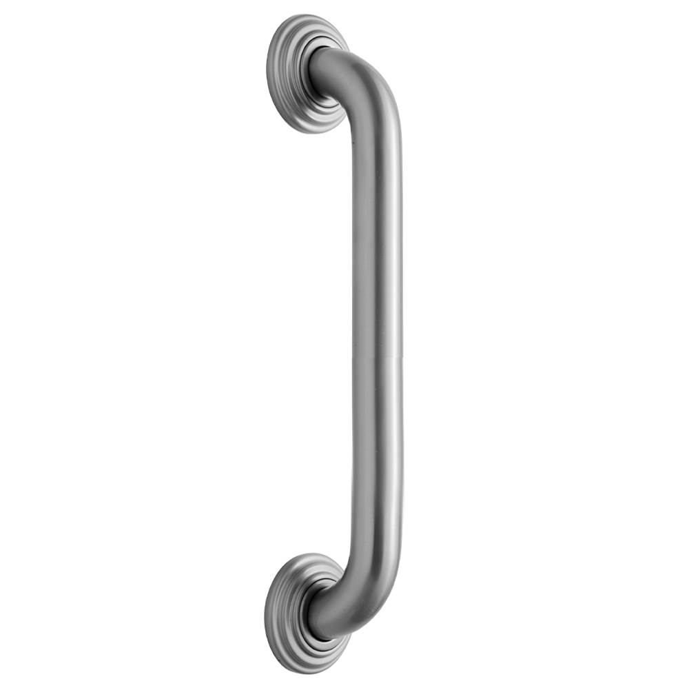 Jaclo 36'' Deluxe Grab Bar with Traditional Round Flange