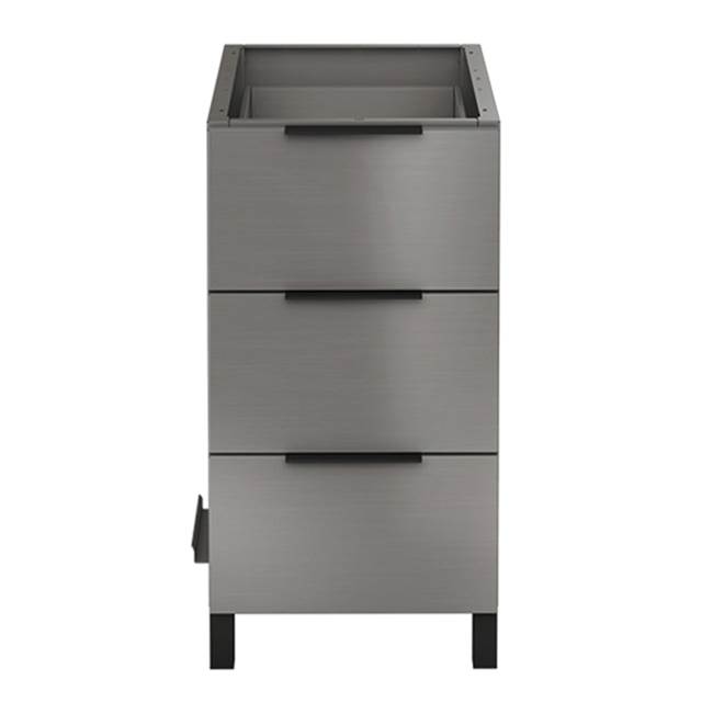 Home Refinements by Julien Essence Storage Cabinet 18'' 3Drawers Nature