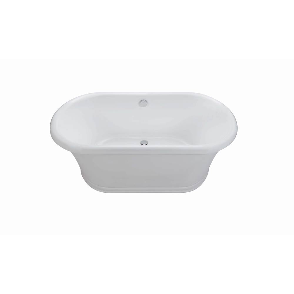 MTI Baths Laney 2 Dolomatte Freestanding Air Bath - White (72X33.75)