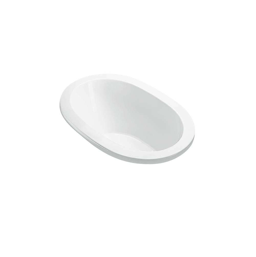 MTI Baths Adena 1 Acrylic Cxl Drop In Air Bath Elite/Microbubbles - White (59.5X35.25)
