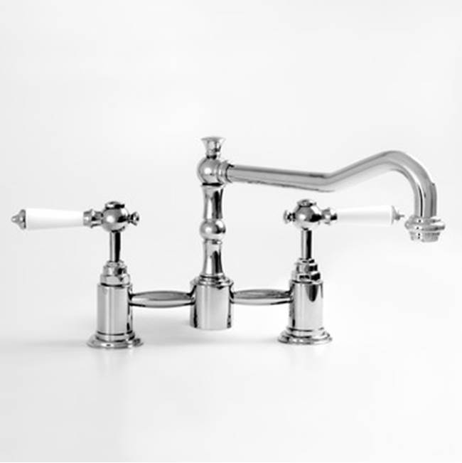 Sigma Pillar Style Kitchen Faucet W/ Swivel Spout Waldorf Chrome .26