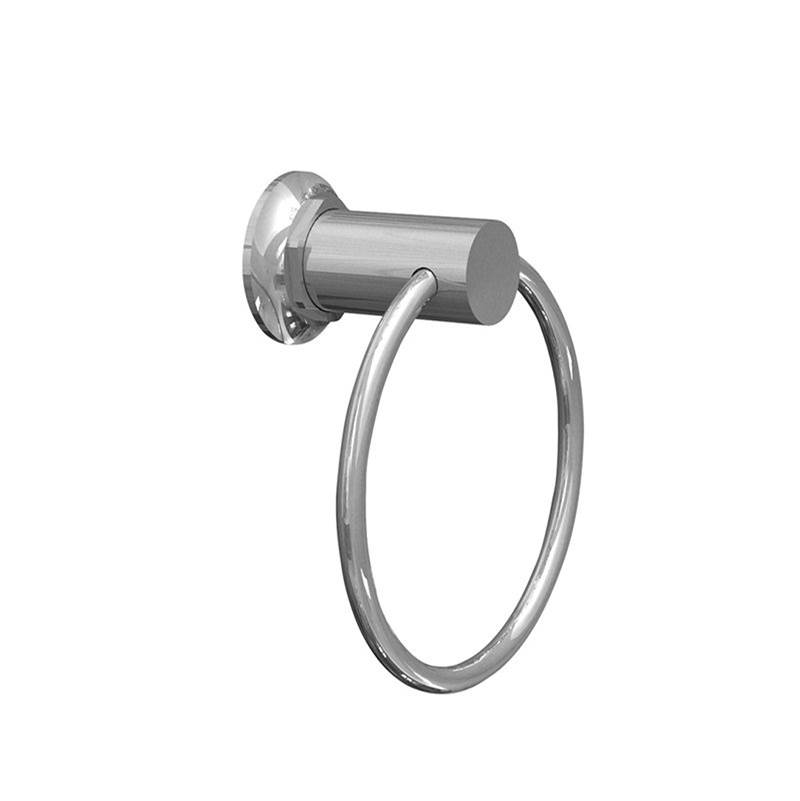 Sigma Series 31 Towel Ring W/Bracket Uncoated Polished Brass .33