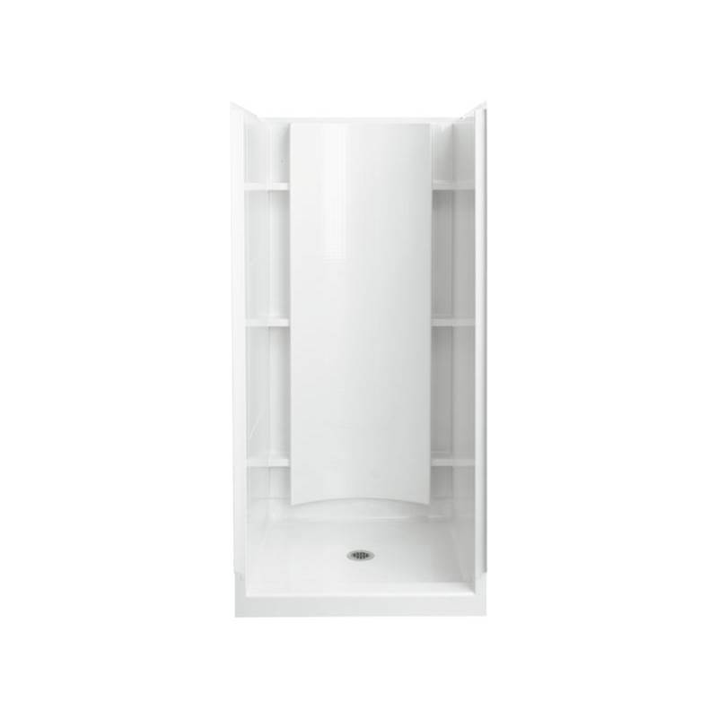 Sterling Plumbing Accord® 36-1/4'' x 36'' x 75-3/4'' shower stall with center drain