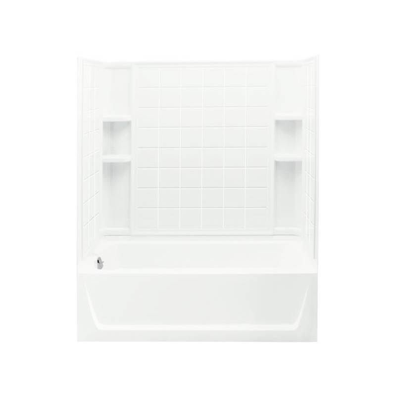 Sterling Plumbing Ensemble™ 60-1/4'' x 32'' tile bath/shower with left-hand drain