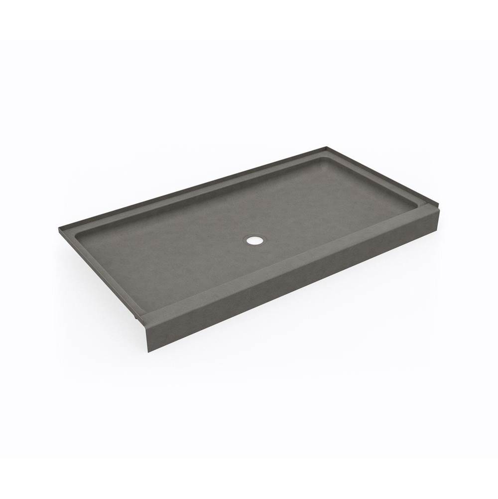 Swan SS-3260 32 x 60 Swanstone® Alcove Shower Pan with Center Drain Sandstone