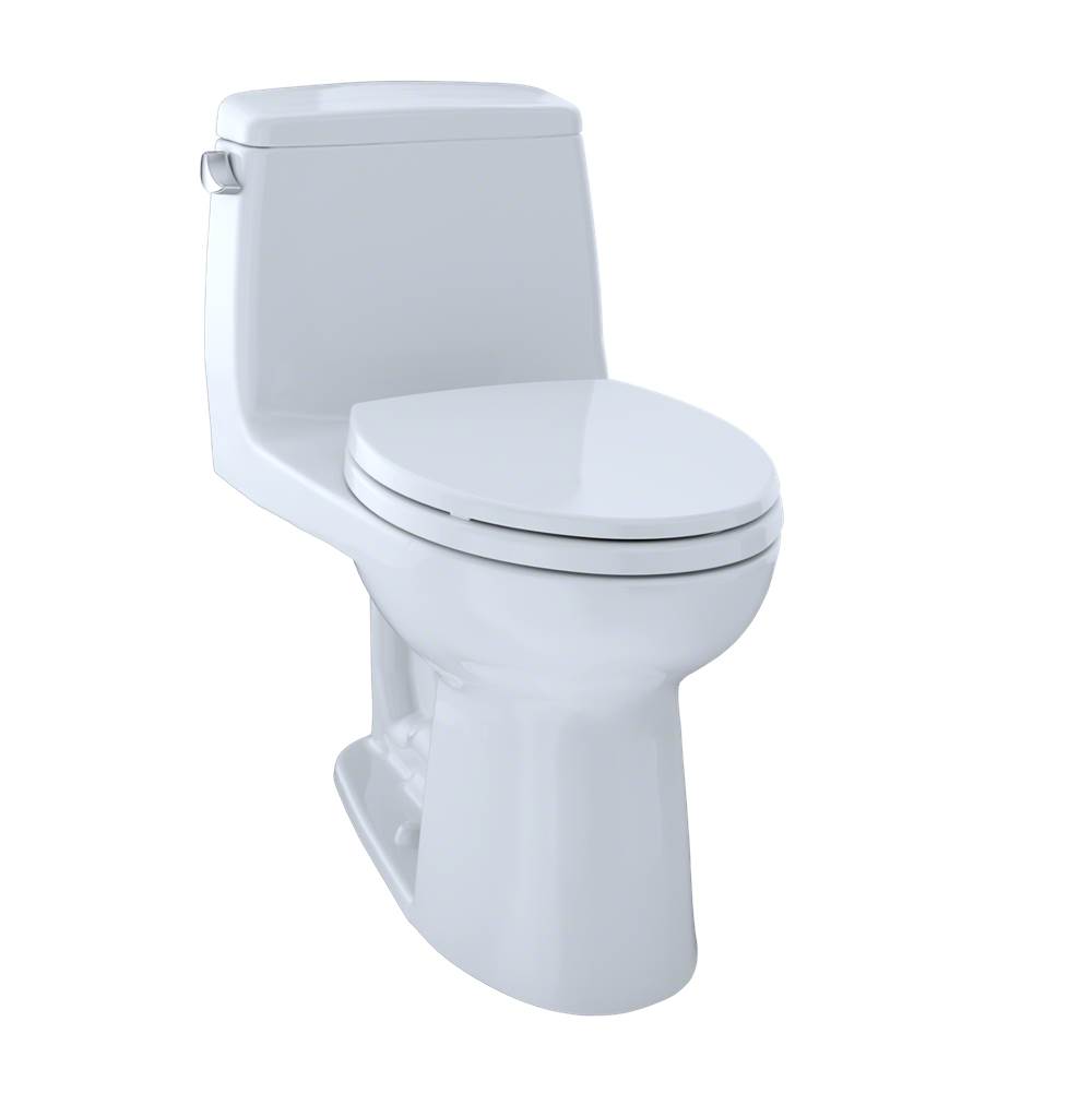 TOTO Toto® Ultramax® One-Piece Elongated 1.6 Gpf Ada Compliant Toilet, Cotton White