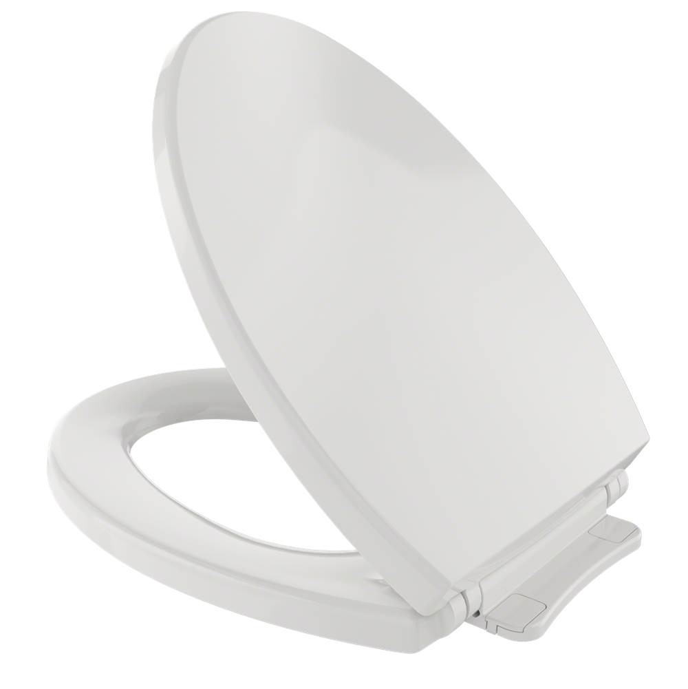 TOTO Toto® Softclose® Non Slamming, Slow Close Elongated Toilet Seat And Lid, Colonial White