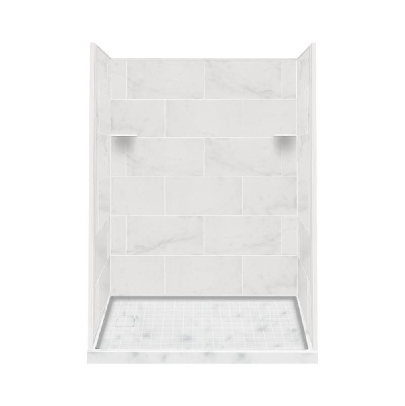 Transolid Transolid Studio Pkg Base,Walls,Trim Subway WH CARRARA (Ships in 3 boxes)