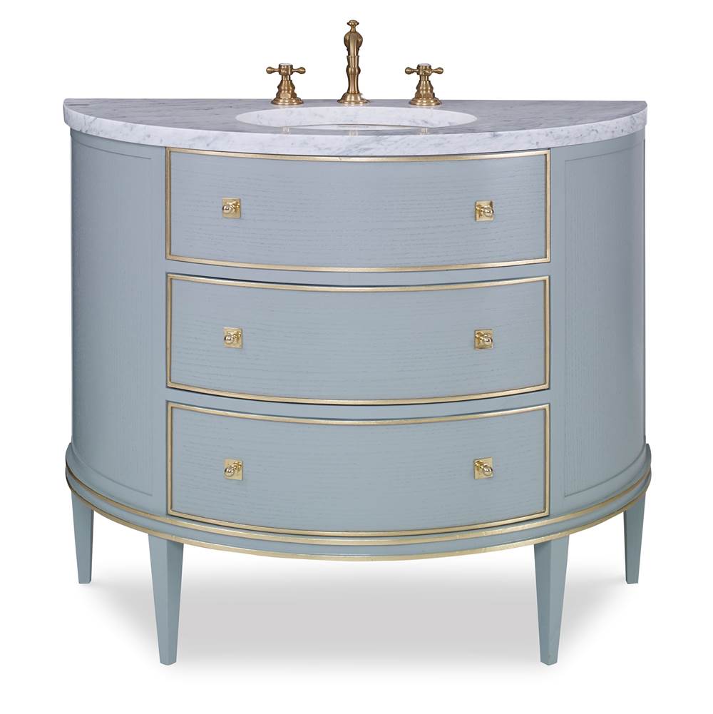 Ambella Home Collection Orion Sink Chest - Polar Blue