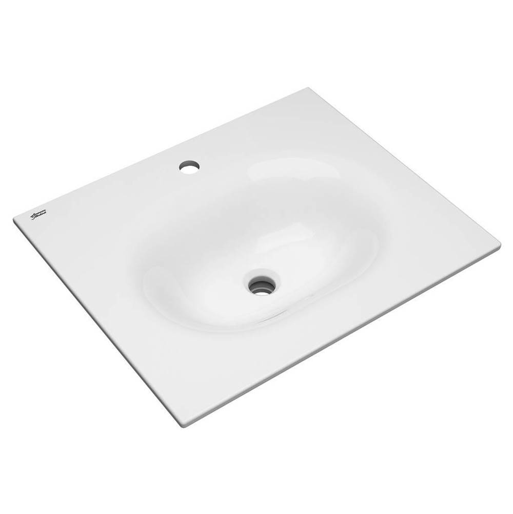 American Standard Studio® S 24-Inch Vitreous China Vanity Sink Top Center Hole Only