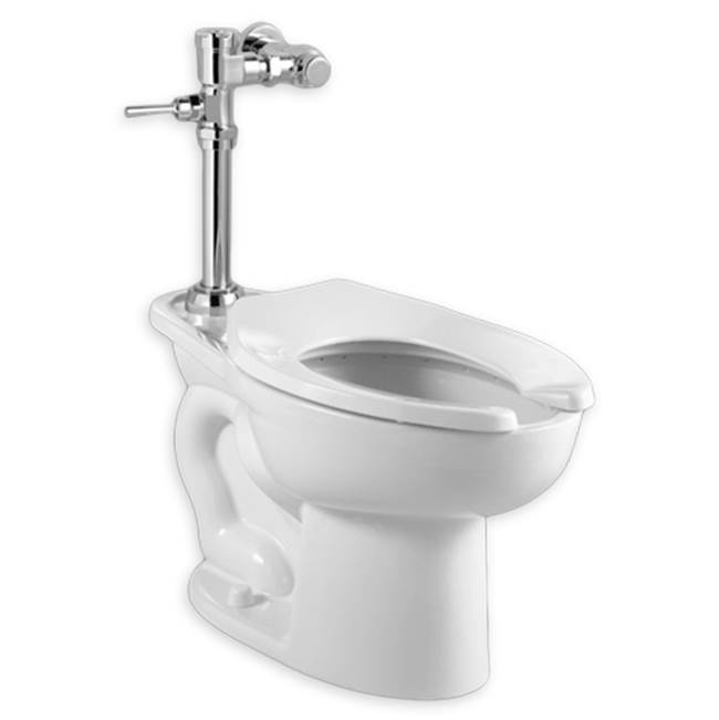 American Standard Madera™ Chair Height Toilet System With Manual Piston Flush Valve, 1.28 gpf/4.8 Lpf