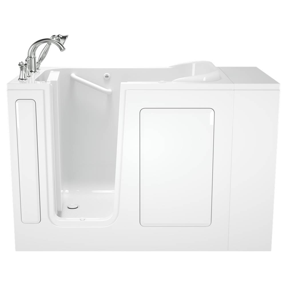 American Standard Gelcoat Value Series 28 x 48-Inch Walk-in Tub With Soaker System - Left-Hand Drain With Faucet