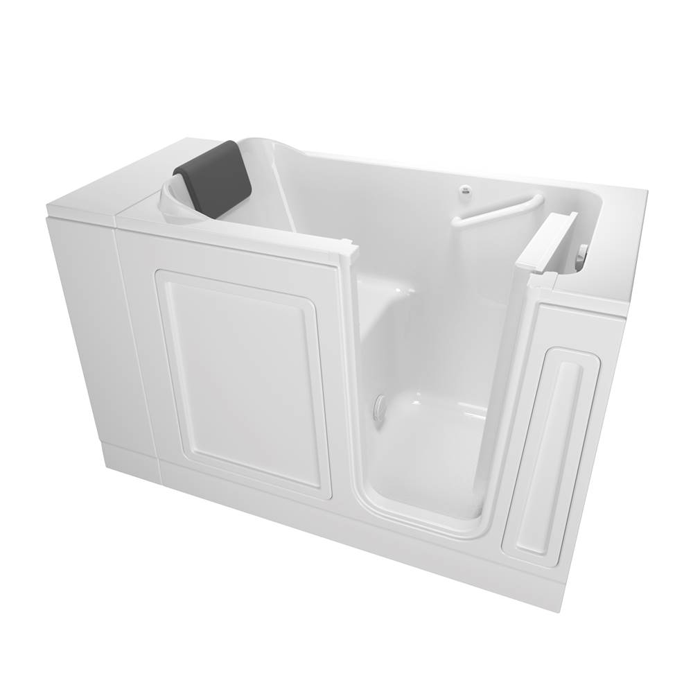 American Standard Acrylic Luxury Series 28 x 48-Inch Walk-in Tub With Soaker System - Right-Hand Drain