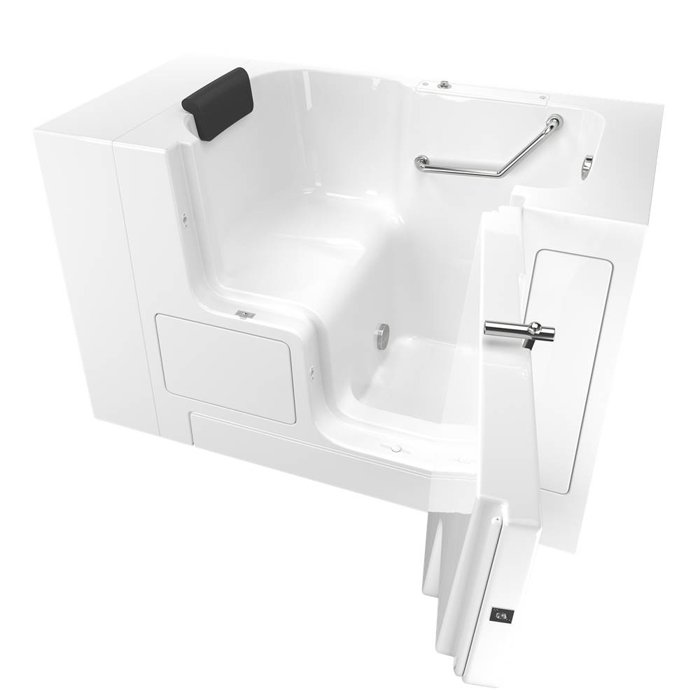 American Standard Gelcoat Premium Series 32 x 52 -Inch Walk-in Tub With Soaker System - Right-Hand Drain