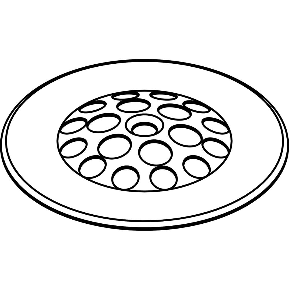 Central Brass Bath Drain-Strainer Plate For 1665-X-2/Pk