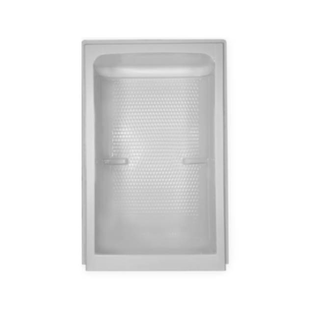 Clarion Bathware 48'' Acrylic Barrier-Free Shower W/ 2'' Threshold - Center Drain