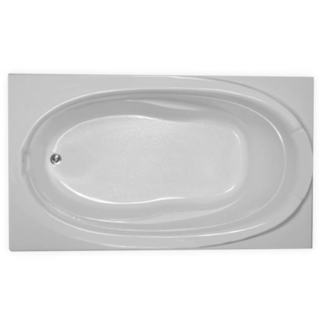 Clarion Bathware 72'' Drop-In Tub - End Drain