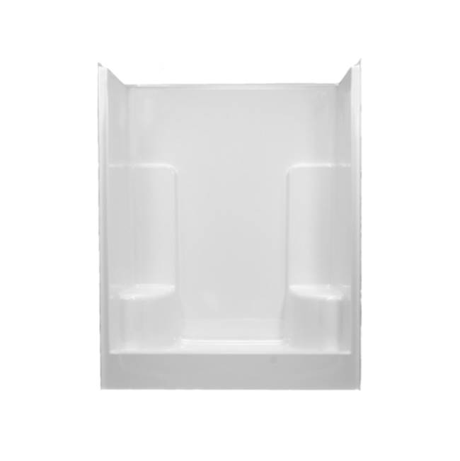 Clarion Bathware 60'' Shower W/ 6'' Threshold - Center Drain