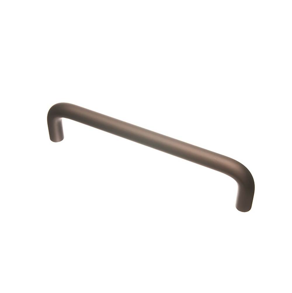 Colonial Bronze Appliance, Door and Shower Pull Hand Finished in Matte Satin Chrome