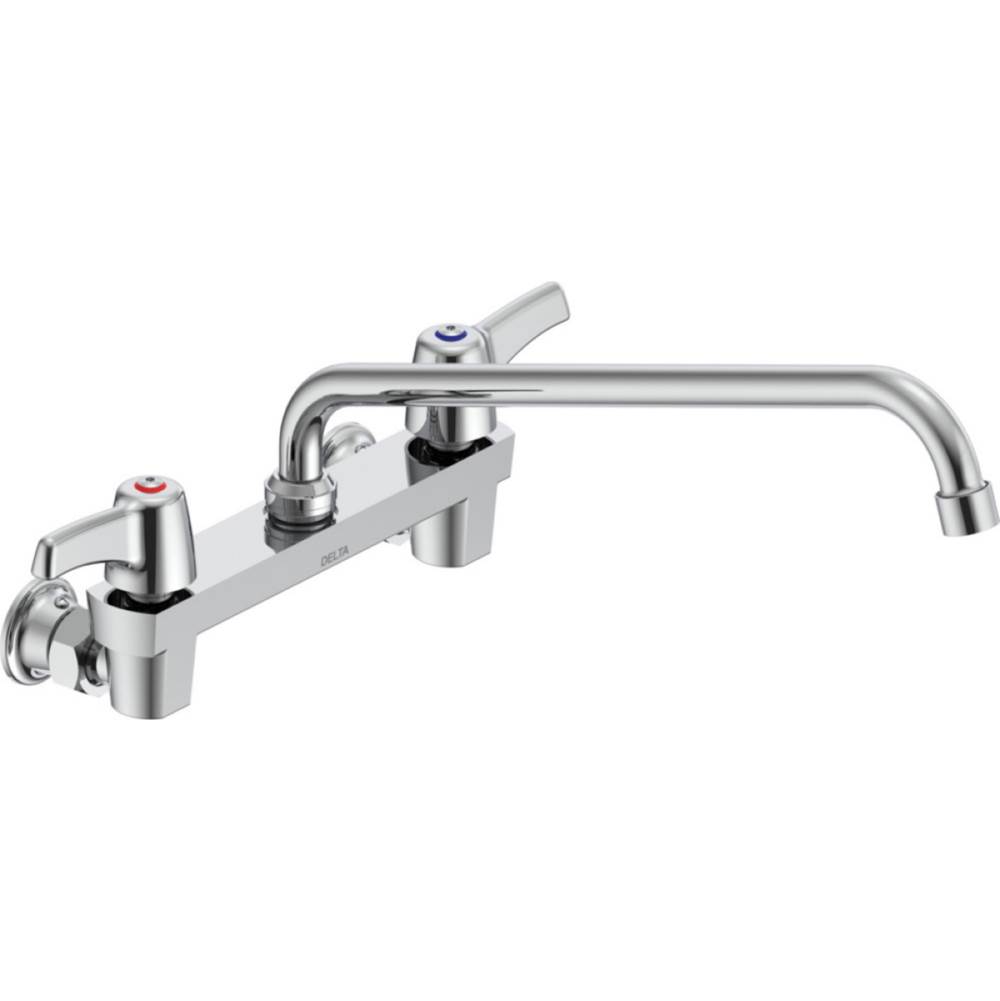 Delta Commercial Commercial 28C3 / 28C4 / 28C6: Two Handle 8'' Wall Mount Service Sink Faucet