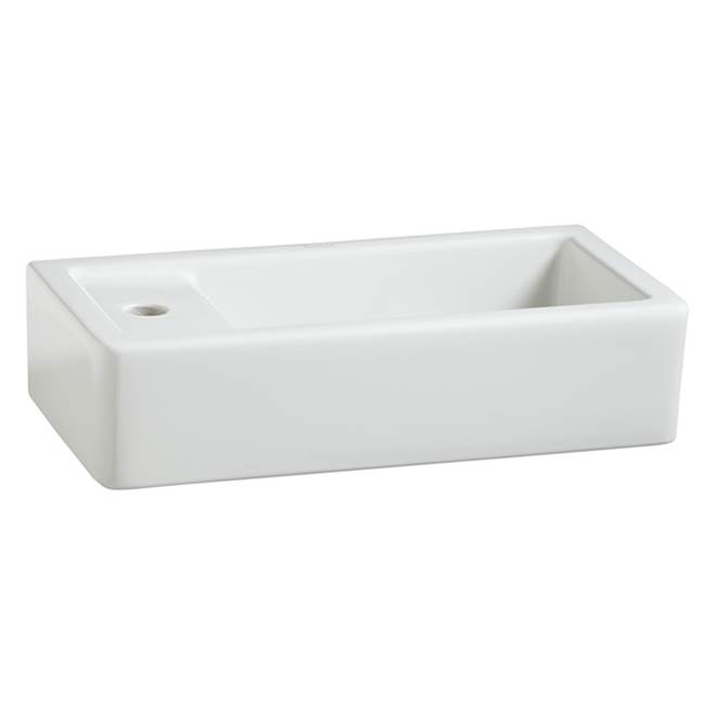 DXV Cossu® 20 in. Sink, 1-Hole with Left-Hand Drain