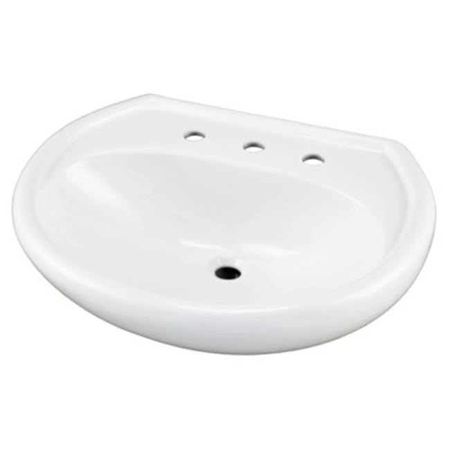Gerber Plumbing - Vessel Only Pedestal Bathroom Sinks