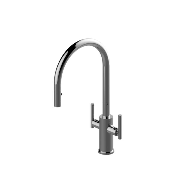 Graff Pull-Down Two-Handle Kitchen Faucet