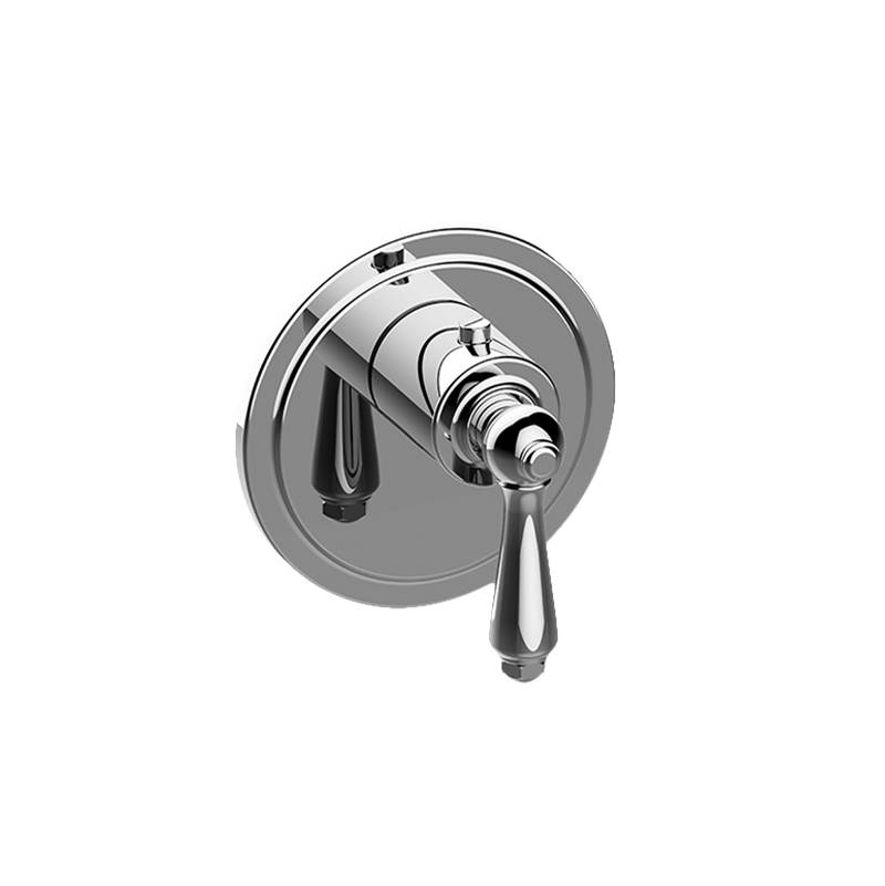 Graff M-Series Transitional Thermostatic Trim Plate with Lever Handle