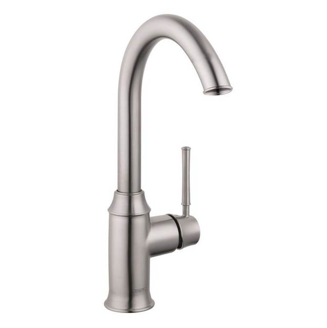 Hansgrohe Talis C Bar Faucet, 1.5 GPM in Steel Optic