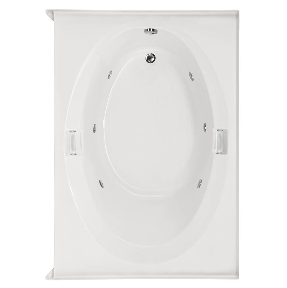 Hydro Systems MARIE 6042 AC W/WHIRLPOOL SYSTEM-WHITE-LEFT HAND