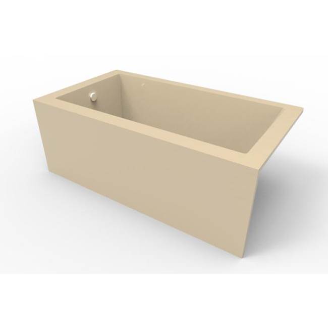 Hydro Systems SHANNON 6632 AC TUB ONLY - BONE-RIGHT HAND