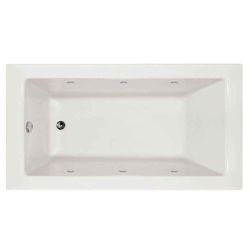 Hydro Systems SHANNON 6632 AC W/WHIRLPOOL SYSTEM - WHITE - LEFT HAND