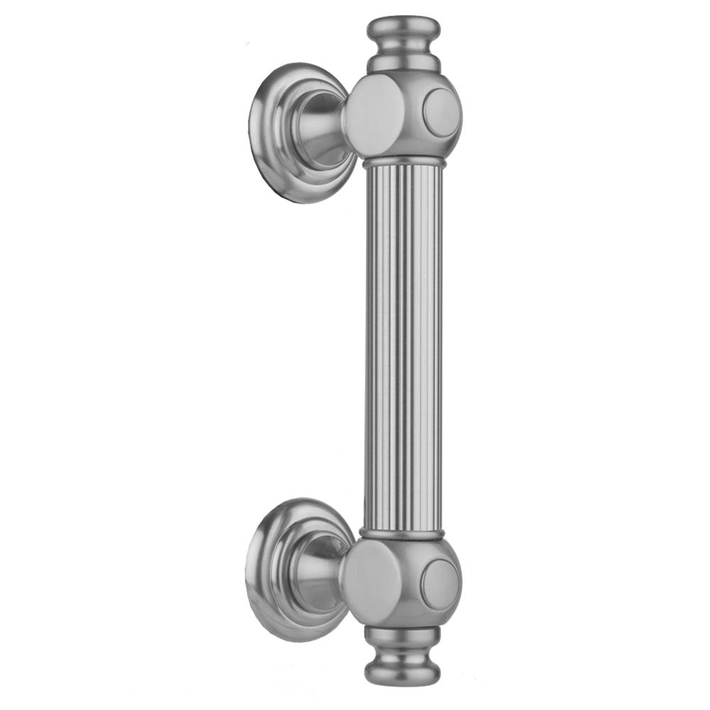 Jaclo 24'' H61 Reeded with End Caps Front Mount Shower Door Pull