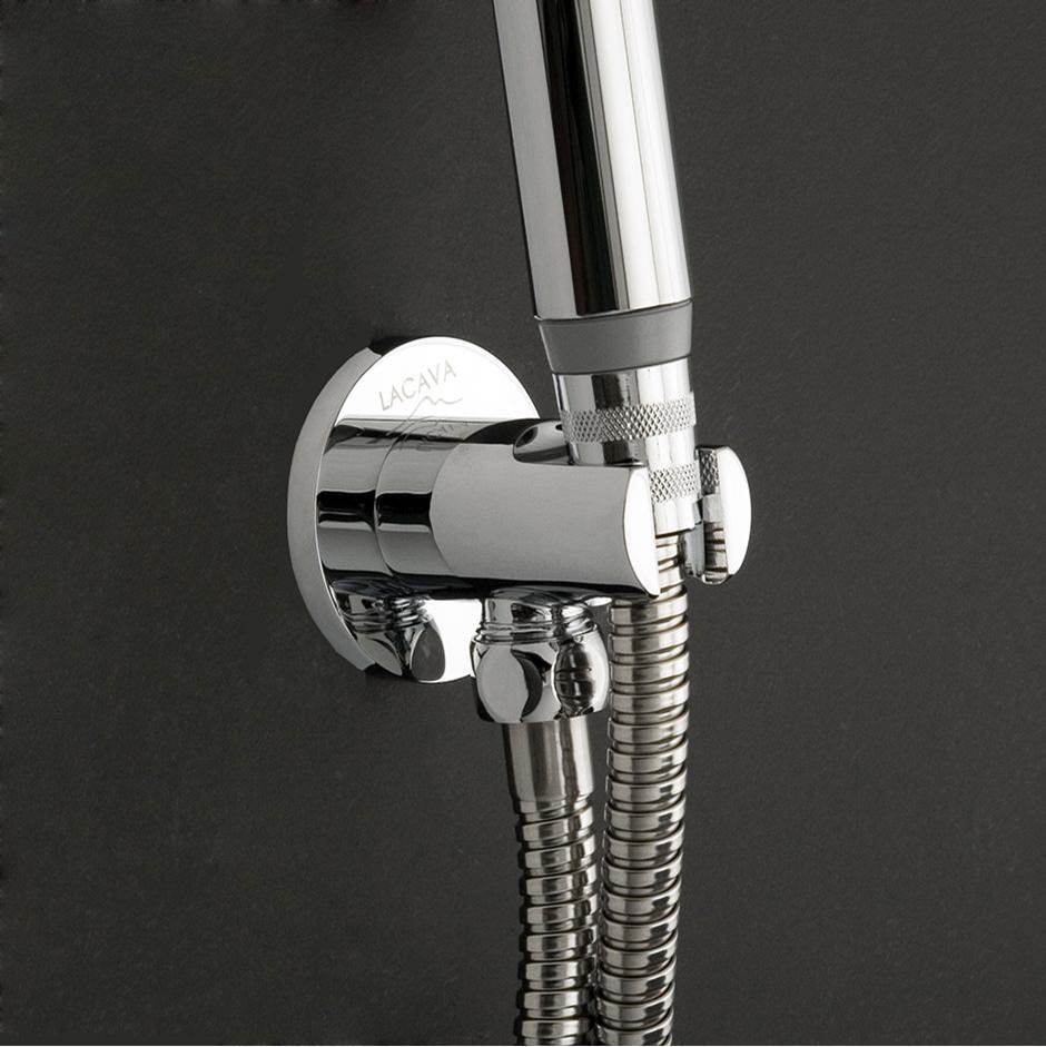 Lacava Water intake with a hook for hand-held shower head