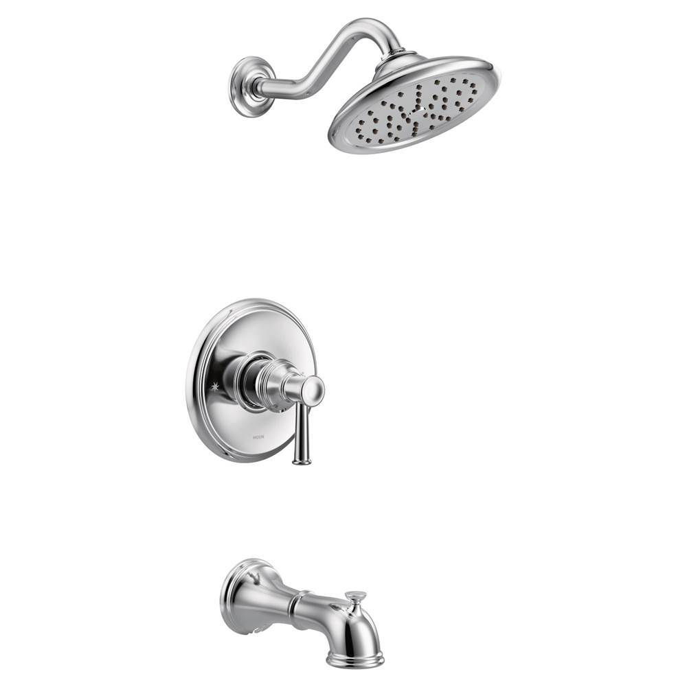 Moen Belfield M-CORE 3-Series 1-Handle Tub and Shower Trim Kit in Chrome (Valve Sold Separately)