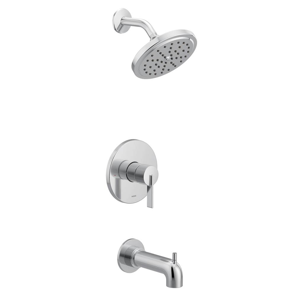 Moen Cia M-CORE 2-Series Eco Performance 1-Handle Tub and Shower Trim Kit in Chrome (Valve Sold Separately)