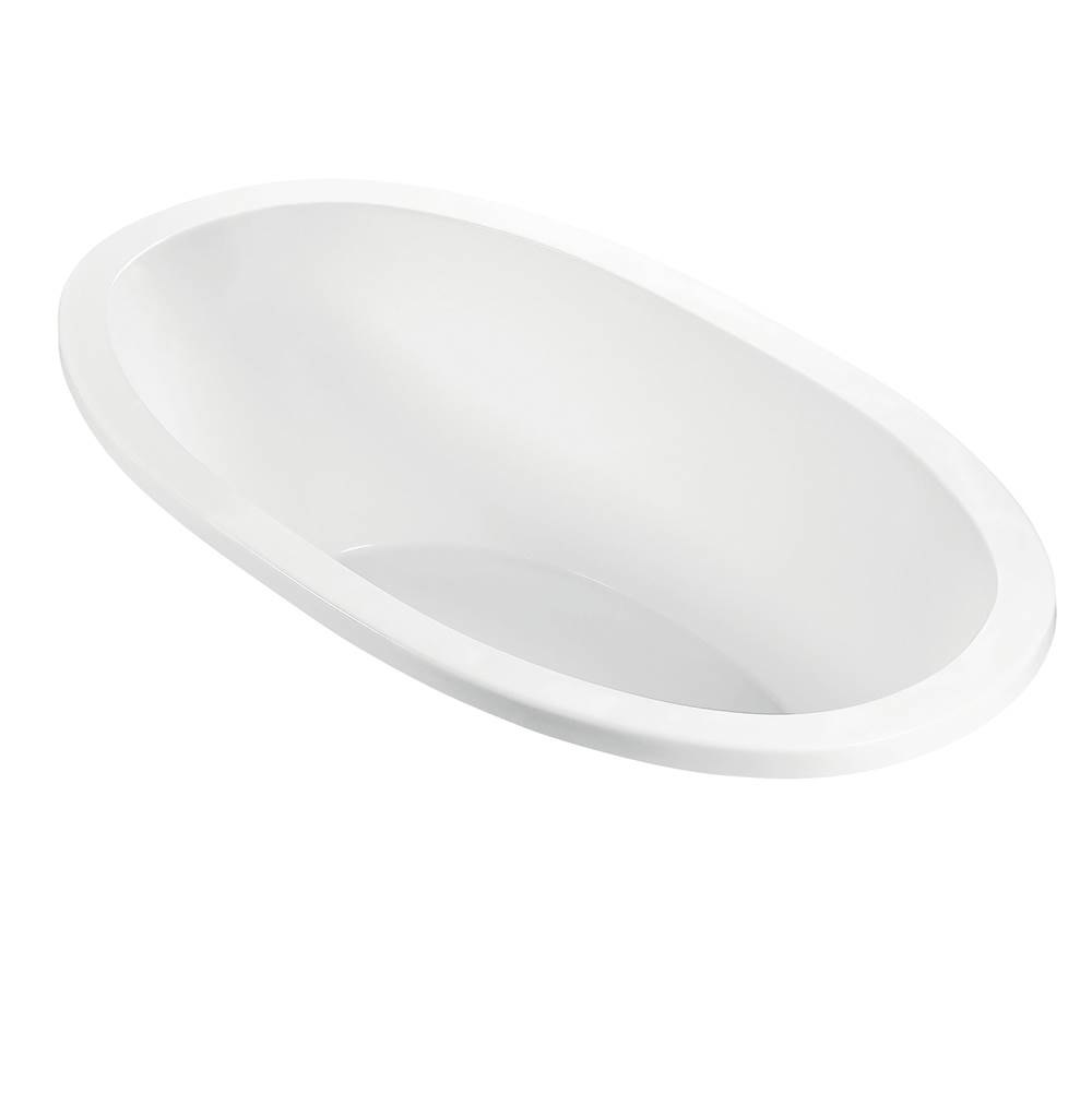 MTI Baths Adena 3 Acrylic Cxl Drop In Stream - White (66X36)