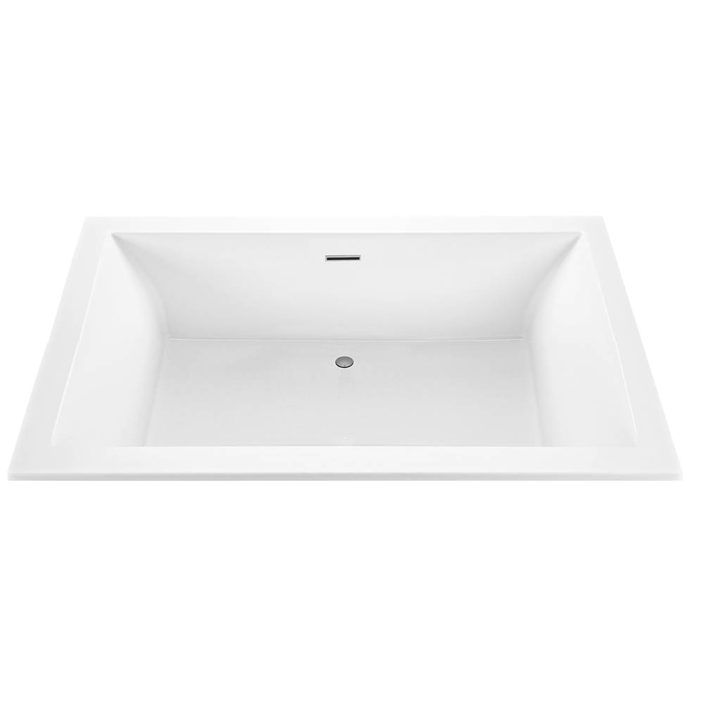 MTI Baths Andrea 22 Acrylic Cxl Drop In Air Bath Elite/Microbubbles - White (66X36)