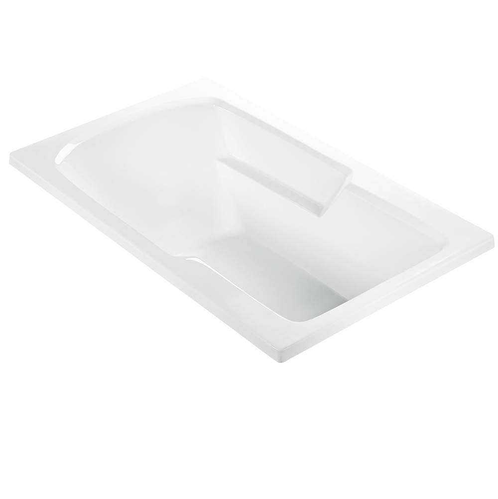MTI Baths Wyndham 1 Acrylic Cxl Drop In Air Bath - White (59.75X35.75)