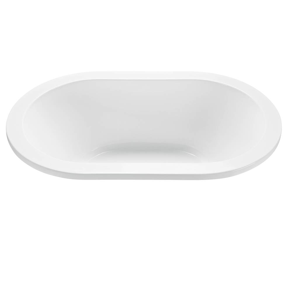 MTI Baths New Yorker 2 Acrylic Cxl Undermount Air Bath - White (65.5X41.5)