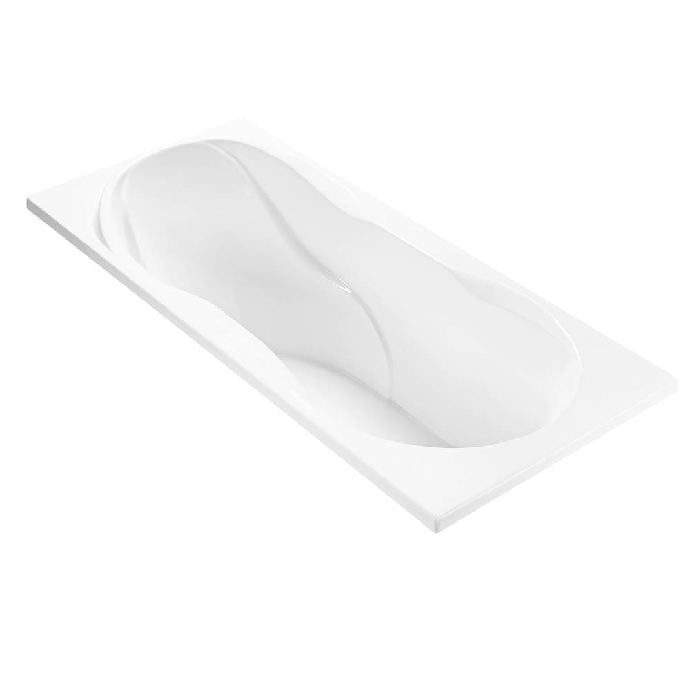 MTI Baths Reflection 5 Acrylic Cxl Drop In Whirlpool - Biscuit (71.75X32)