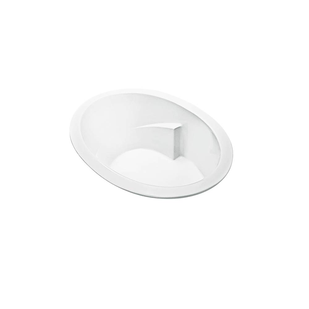 MTI Baths Adena 6 Acrylic Cxl Oval Drop In Air Bath/Whirlpool - Biscuit (63X41.25)