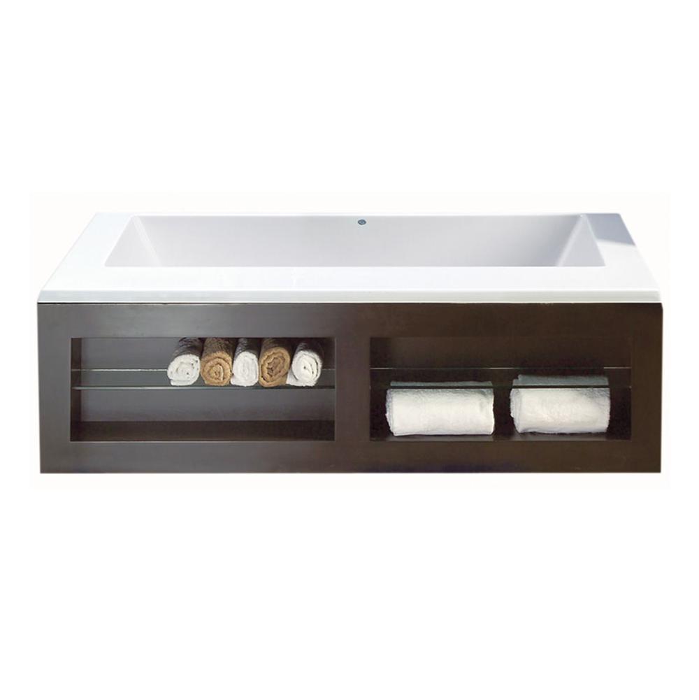 MTI Baths Metro 3 Surround Front Only - Version A - Unfinished