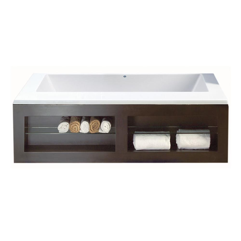MTI Baths Metro 1 Surround Front And 1 Side - Version A - Unfinished